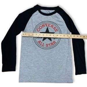 Converse 3/4 Sleeve Shirt Youth M 10/12